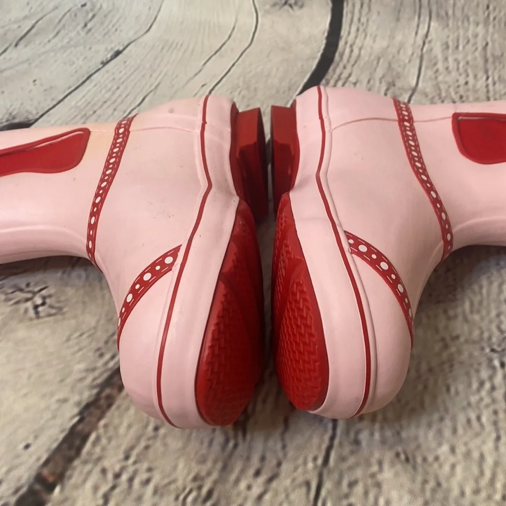 The Original Muck Boot Company Pink Red Rain Boots Girl’s Size 3 Size 4